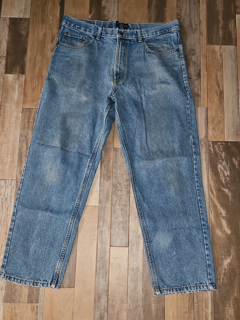 Architect Relaxed Straight Blue Jeans